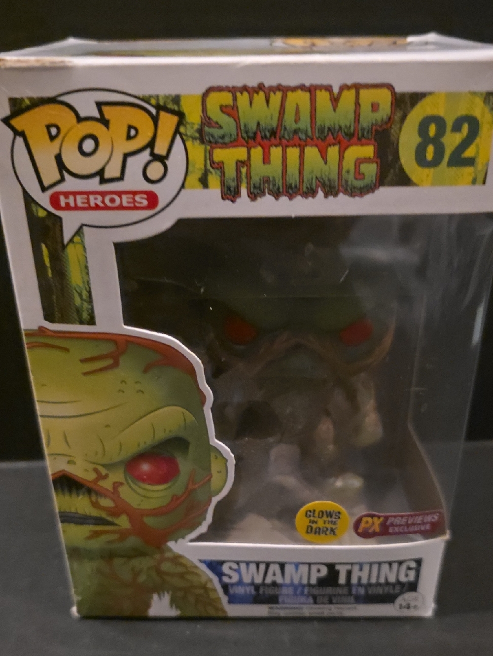 Funko Pop! Heroes Swamp Thing PX Exclusive - Green with Red Eyes